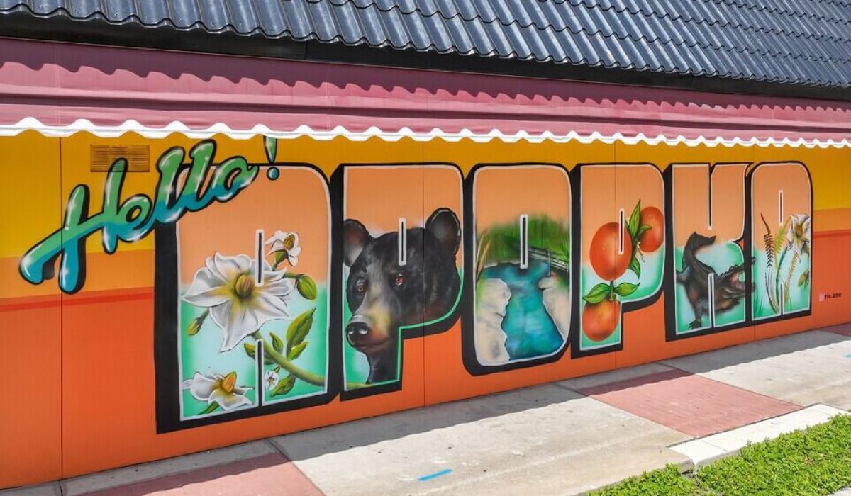 Hello Apopka Sign